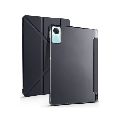 BUĞZ Xiaomi Redmi Pad Se 4g Kılıf Kalemlikli Mars Tablet Kılıfı - Siyah