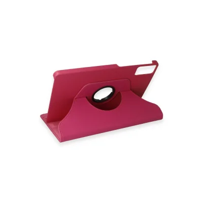 BUĞZ Xiaomi Redmi Pad Se Kılıf 360 Tablet Deri Kılıf - Pembe
