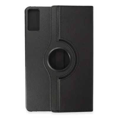BUĞZ Xiaomi Redmi Pad Se Kılıf 360 Tablet Deri Kılıf - Siyah