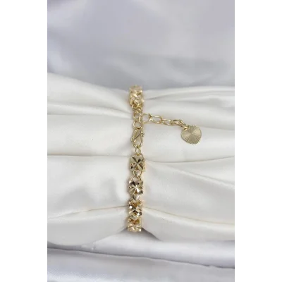 BUĞZ Xuping Kelebek Model Gold Renk Kadın Bileklik - BUĞZ