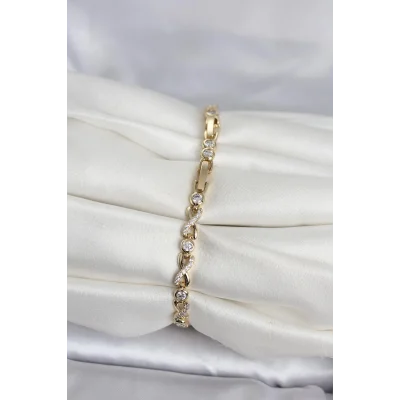 BUĞZ Xuping Sonsuzluk Model Kadın Bileklik - BUĞZ