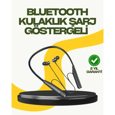 BUĞZ Y12 Uyumlu Spor Bluetooth Kulaklık – Uzun Pil Ömrü, Manyetik Kulaklık Başlığı