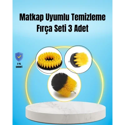  Yağ, Kir ve Pas Temizliği İçin Güçlü Naylon Kıllı Temizlik Fırçası