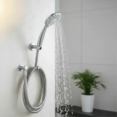 BUĞZ Yağmur Damlama Sistemli Banyo Duş Başlığı Armatürü Fiskiyesi