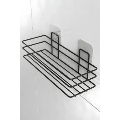 BUĞZ Yapışkanlı Duş ve Banyo Rafı