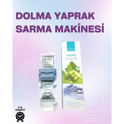  Yaprak Sarma Makinesi – Üzüm, Lahana ve Pazı İçin Otomatik Sarım Kolaylığı.