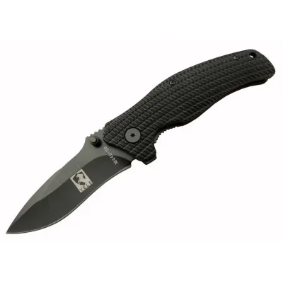  Yele M446 Siyah Kamp Çakı 20cm - Yarı Otomatik, Kemerlikli