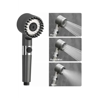 BUĞZ Yeni Masaj Etkili Nesil Filtreli  Duş Başlığı Fıskiyesi Duş Banyo - BUĞZ
