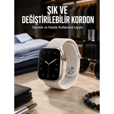 BUĞZ Yeni Nesil Akıllı Saat Arama Cevaplama GPS Takibi Adımsayar NFC Özelliği