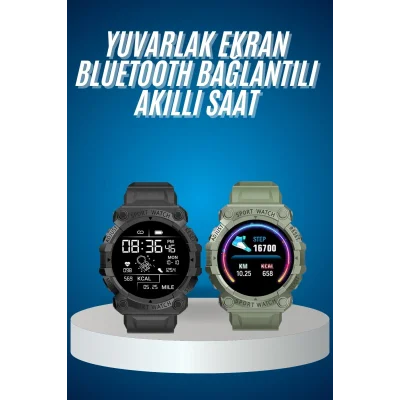 BUĞZ Yeni Nesil Akıllı Saat Bluetooth Bağlantılı Android ve İOS Uyumlu