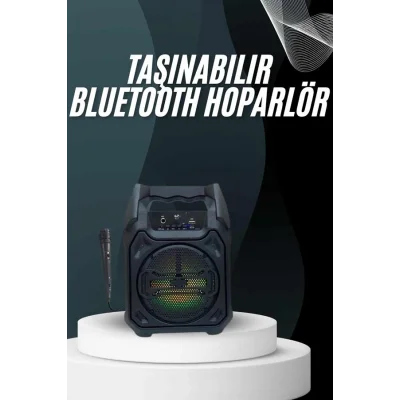 BUĞZ Yeni Nesil Bluetooth Hoparlör USB TF Kart Girişli Çoklu Bağlantı - Lisinya