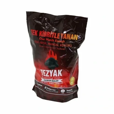 BUĞZ Yeni Nesil Çabuk Tutuşan Mangal Kömürü 2 KG