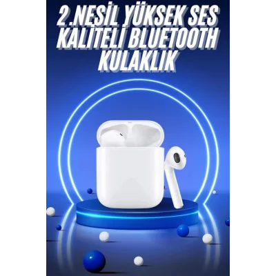 BUĞZ Yeni Nesil Dokunmatik Kontrol Çağrı Cevaplayabilen Kablosuz Bluetooth Kulaklık - BUĞZ