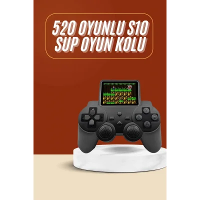  Yeni Nesil Mini Atari 520 Retro Oyunlu S10 El Atarisi Video Oyun Konsolu