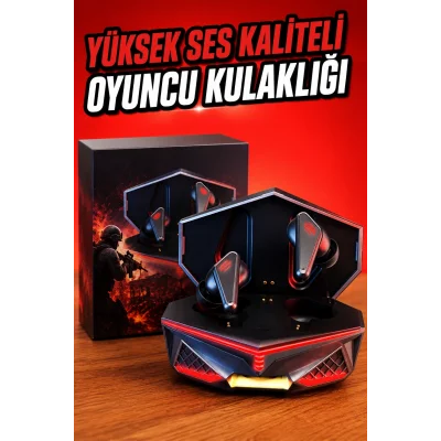 BUĞZ Yeni Nesil Oyuncu Kulaklığı Gürültü Önleyici Uzun Pil Ömrü Bluetooth Bağlantılı