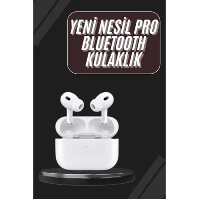 BUĞZ Yeni Nesil Pro Bluetooth Kulaklık Android ve İOS Uyumlu Dokunmatik Kontrol - BUĞZ
