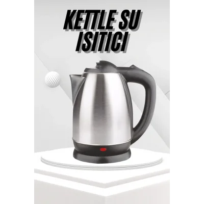  Yeni Nesil Saplı Uzun Ömürlü Paslanmaz Çelik Su Isıtıcı Kettle