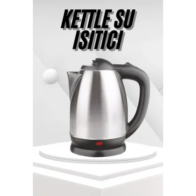 BUĞZ Yeni Nesil Saplı Uzun Ömürlü Paslanmaz Çelik Su Isıtıcı Kettle - Lisinya