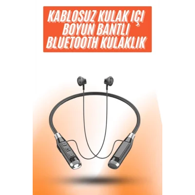  Yeni Nesil Silikonlu Kulak İçi Kablosuz Kesintisiz Bluetooth Kulaklık Kablolu
