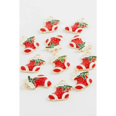 BUĞZ Yılbaşı Çorap Mineli Kolye Ucu 1 Adet