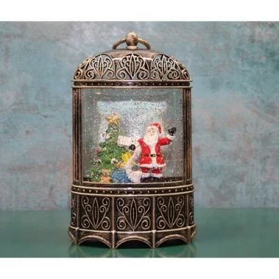  Yılbaşı Temalı Işıklı Müzikli Kar Küresi Model 4