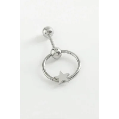 BUĞZ Yıldız Çelik Piercing 1 Adet