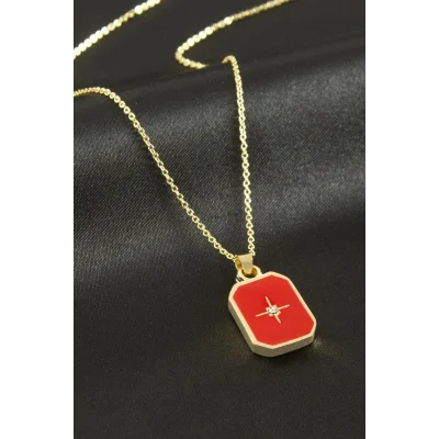 BUĞZ Yıldız Mineli Kolye