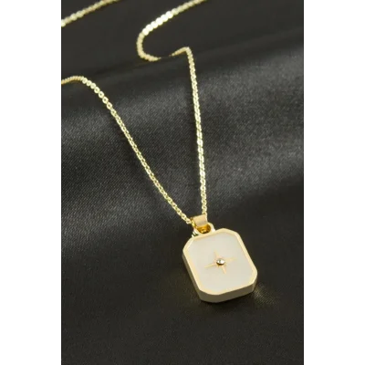 BUĞZ Yıldız Mineli Kolye