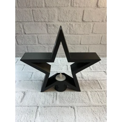 BUĞZ YILDIZ MUMLUK SİYAH - Lisinya