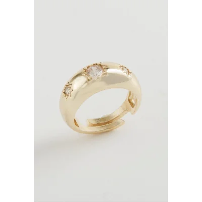  Yıldız Taşlı Yüzük