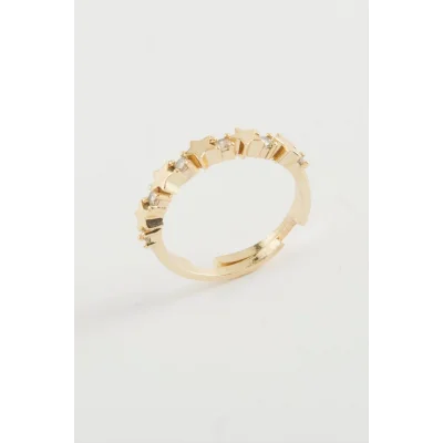  Yıldız Taşlı Yüzük