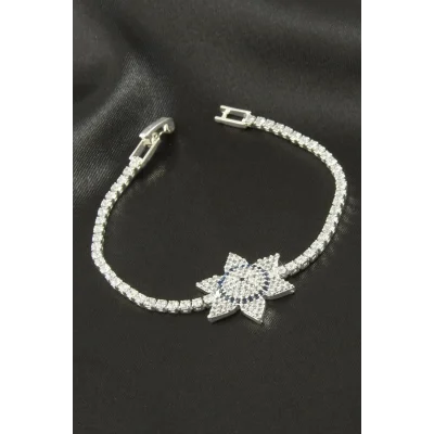 BUĞZ Yıldız Zirkon Taşlı Çocuk Bileklik 16 cm