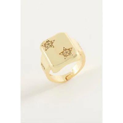  Yıldız Zirkon Taşlı Yüzük