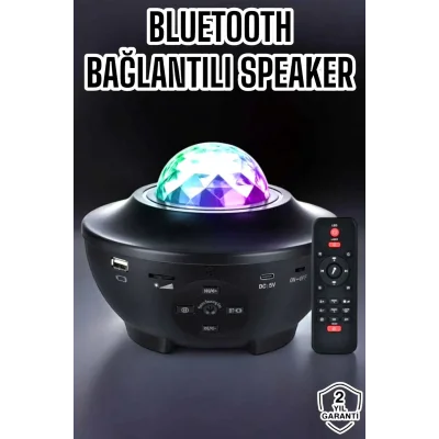  Yıldızlı gökyüzü Projektörü Uzaktan kumandalı Çocuklara Özel Şarjlı