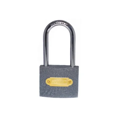  YMK Eko Gri Döküm Uzun Kancalı Asma Kilit 38mm