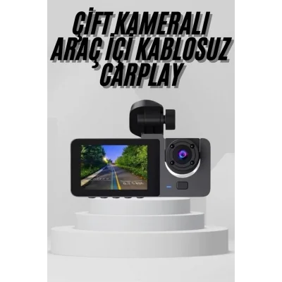 BUĞZ Yol Kayıt Araç Kamerası HD DVR 3 Kameralı 2.0in Ekranlı Ön İç Arka - BUĞZ