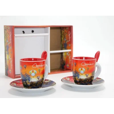 BUĞZ Yöresel İkili Fincan Seti Alk1566