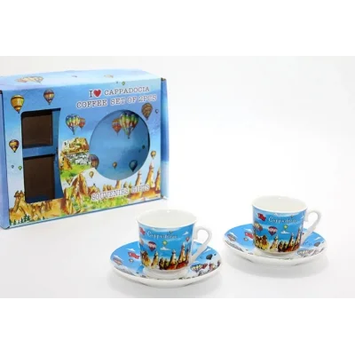 BUĞZ Yöresel İkili Fincan Seti Alk1567