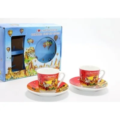  Yöresel İkili Fincan Seti Model 1