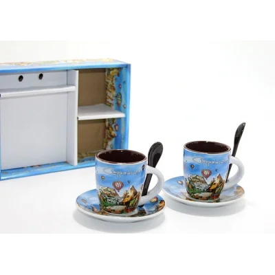 BUĞZ Yöresel İkili Fincan Seti Model 2