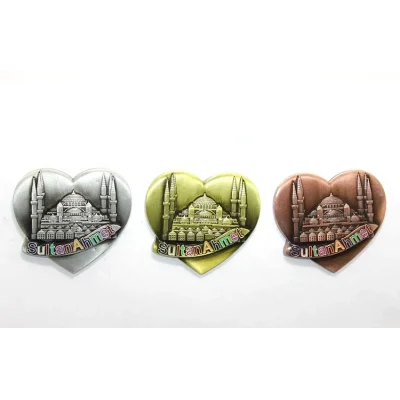 BUĞZ Yöresel Sultanahmet Magnet Kalp Tasarımlı