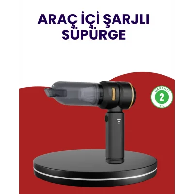 BUĞZ Yüksek Performanslı Araç İçi El Süpürgesi