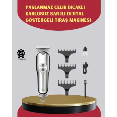 BUĞZ Yüksek Performanslı Erkek Saç Kesme Makinesi – Uzun Pil Ömrü ve Hassas Kesim