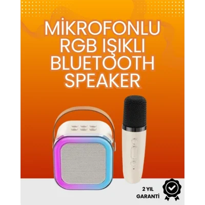 BUĞZ Yüksek Performanslı Kablosuz Karaoke Hoparlör