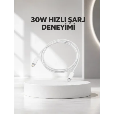 BUĞZ Yüksek Saflıkta Bakır Çekirdekli 30W Hızlı Şarj Kablosu