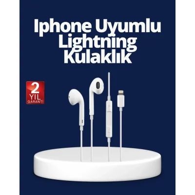 BUĞZ Yüksek Ses Kaliteli Mikrofonlu Kablolu Kulak İçi Kulaklık