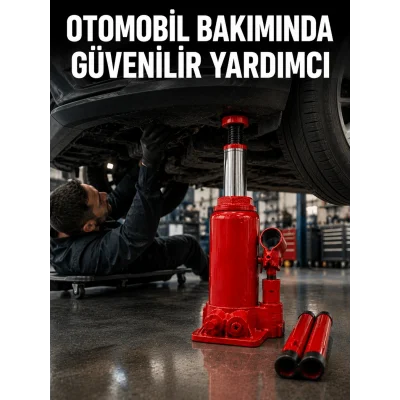 BUĞZ Yüksek Taşıma Kapasiteli Hidrolik Araç Kaldırma Krikosu