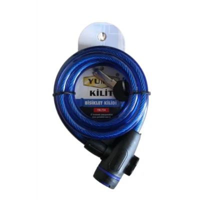 BUĞZ Yuma Ym- 734 150cm  Mavi Bisiklet Kilidi