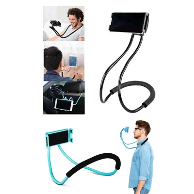 BUĞZ Yumurcak Shop® Boyuna Asılan Ergonomik 360 Derece Cep Telefonu Tutucu Stand