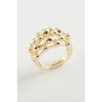 BUĞZ Yuvarlak Metal Yüzük